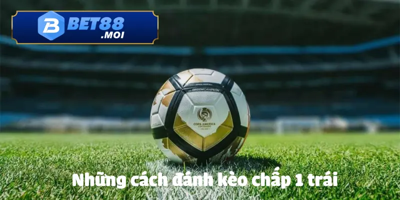 Một số cách đánh kèo chấp 1 trái thông dụng nhất của các cao thủ